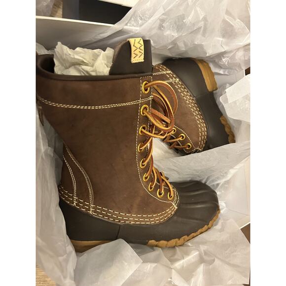 Visvim Decoy Duck Boot Folk Dark Brown size 9